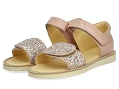 Angulus sandal lyserød/ rosa med glimmer